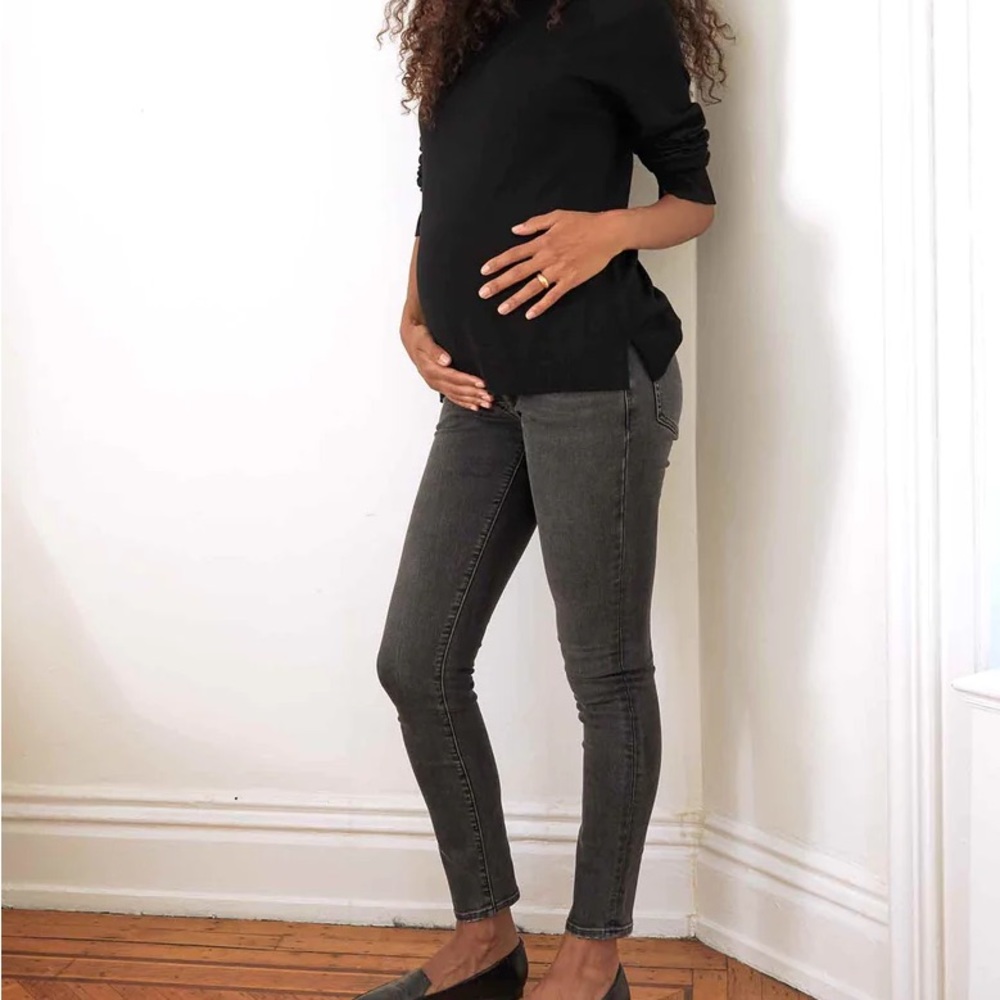 The Over The Bump Slim Maternity Jean